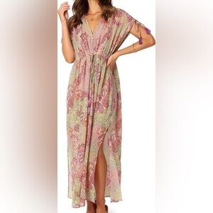 spell bohemian royale maxi dress Boho Spell Style Midi Dress, Comfortable Bohemian Chic Dress, Long sleeve dress XS-2X